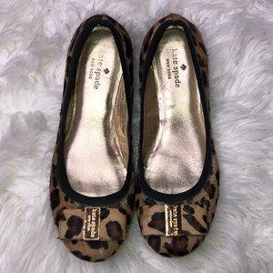 Kate Spade Cheetah Print Flats